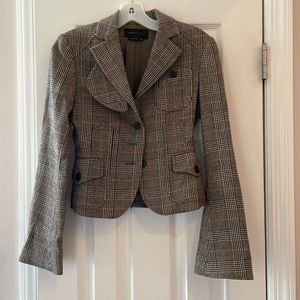 BCBG plaid blazer